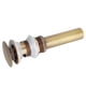 thumbnail image 4 of Cubierta De Desbordamiento De La Bañera, Desagüe Sin Desbordamiento El Tapón De La Bañera Con Junta De Silicona Suave No Requiere Una Palanca De Elevación Para Los Fregaderos YLSHRF rebote grande antiguo con agujero, 4 of 8