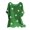 green, variant on Prime Same Day Delivery Items Woman Vintage Cotton-Blend O-Neck Short Sleeve Floral Print Top T-Shirts Blouse