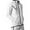 8030 White, variant on Ma Croix Men's Premium Athletic Active Zip Up Hoodie Jacket
