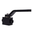 thumbnail image 1 of Brake Line Lock Shut Off Valve 1 8 NPT Billet Aluminum Fuel Flow Control Cut Off Valve with Anodized Finish for Hydraulic Brake Pipe, 1 of 7