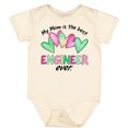 thumbnail image 3 of Inktastic My Mom is the Best Engineer Ever Boys or Girls Baby Bodysuit, 3 of 5