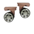 thumbnail image 3 of yotijay 2Pcs Luggage Wheels Suitcase Casters Replacement Swivels Wheel Sturdy Silent Rose Golden, 3 of 9