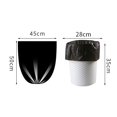 thumbnail image 2 of 1 Rolls 13Bags/Roll Household Trash Can Bin Black 40x50cm Garbage Bag Rubbish Bag Disposable Plastic Bags, 2 of 8