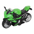 thumbnail image 3 of PENGXIANG Kids Motorcycle Toy  Pull Back High Simulation Alloy Motorcycle Model Toy  For Collection Green Blue White, 3 of 8