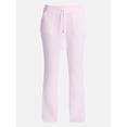 thumbnail image 5 of No Boundaries Flare Leg French Terry Pant, Women's Sizes XXS-XXL, 5 of 5
