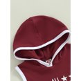 thumbnail image 5 of Bagilaanoe Baby Boy 4th of July Outfits 0-3T Infant Independence Day Clothes 2PCS Toddler Summer Sleeveless Letter Print Hooded Vest Tops Shorts Set, 5 of 8