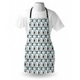 thumbnail image 3 of Abstract Apron Grunge Sketchy Circle Shapes Ornamental Vintage Geometric Forms Print, Unisex Kitchen Bib Apron with Adjustable Neck for Cooking Baking Gardening, Baby Blue Grey Black, by Ambesonne, 3 of 3