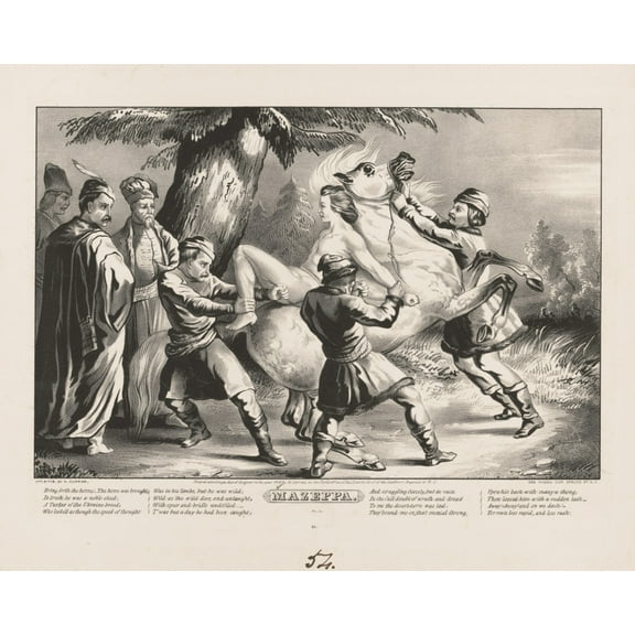Print: Mazeppa - Pl. 1