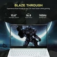 thumbnail image 4 of Lenovo Legion 5 15.6 FHD 165Hz Gaming Laptop, AMD Ryzen 7 5800H, 32GB RAM, 1TB PCIe SSD, NVIDIA GeForce RTX 3070, Backlit Keyboard, 720P Webcam, Stingray, Win 11, 128GB Hotface Extension Set, 4 of 9