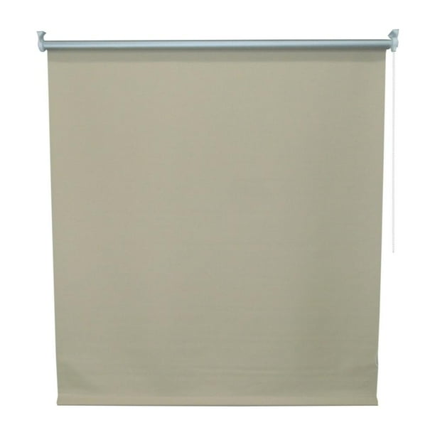 Persiana Deco 120 x 180 cm Enrollable Total Black Out Beige