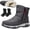 Grey, variant on Men’s Waterproof Orthotic Winter Work Boots, Extreme Cold Protection, Non-slip Sole, Extreme Cold Boots for All-Day