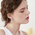 thumbnail image 5 of 1 Box 100Pcs Ball Stud Earring Findings 925 Sterling Silver Plated 304 Stainless Steel Silver Round Post with Loop for Dangle Earring Jewelry Making DIY, 5 of 6