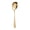 Gold, variant on Stainless Steel Flat Spoon, Dessert Spoon Rice Spoon, Mirror Polish, Ergonomic Handle, Easy Clean, Dishwasher Safe, Ideal for Home, Restaurant, Daily Use