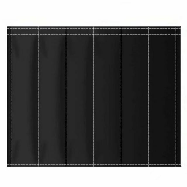SDNall Rideau de Foyer en Fibre de Verre Ignifuge Isolation Thermique Anti-Cendres Blocage pour Cheminée Arrêt du Vent Froid 100x82 cm
