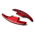thumbnail image 4 of Pair Steering Wheel Shift Paddle Extension Carbon Fiber Red Fits for Honda 2018, 4 of 4