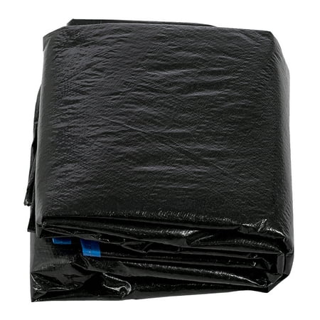 Economy Trampoline Weather Protection Cover, Fits for 8 FT. Round Frames - Black