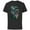 Black, variant on Disney Wish Asha and Star Time to Shine - Short Sleeve Cotton T-Shirt for Adults - Customized-Black