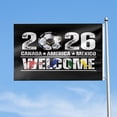 thumbnail image 4 of World Soccer play Flag 2026 American Canada Mexico Host Country Football Supporters Banner, Great Soccer Fans Gifts,Garden Outdoor Flag, 4 of 7