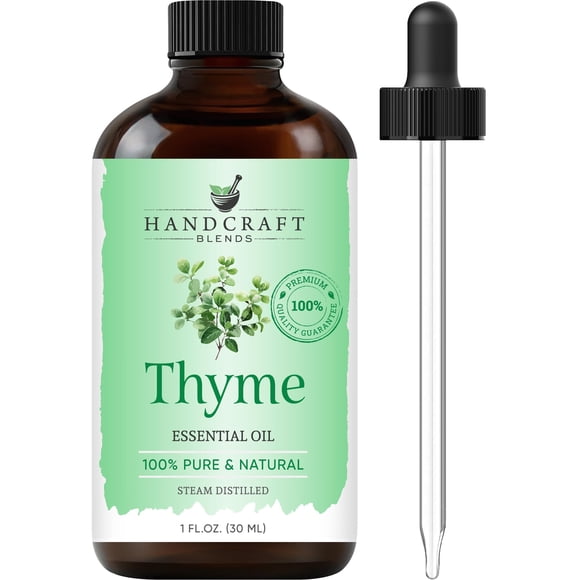 Mezcla artesanal de aceite esencial de tomillo 30 ml, puro y natural