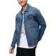 thumbnail image 2 of Chamarra De Mezclilla Hombre Stretch Azul/negra Fashionspark, 2 of 5