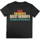 thumbnail image 1 of Great Grandpa Shirt for Men Adults T-Shirt, 1 of 7
