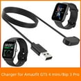thumbnail image 2 of Charging Cable for Amazfit GTS 4 Mini/Bip 3/Bip 3 Pro Smartwatch Accessories-Replacement Magnetic Charging Cable USB Cord, 2 of 9