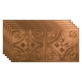 thumbnail image 1 of FASÄDE Traditional 5 Decorative Vinyl 2ft x 4ft Glue Up Ceiling Panel in Oil Rubbed Bronze(5 Pack), 1 of 5