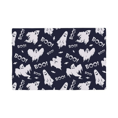 

Placemats Set of 6 spooky halloween Place mats for Dining Table Indoor/Outdoor Cute Heat Resistant Washable Table Mats(18 x 12 )