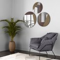thumbnail image 3 of Gild Design House Amit Metal Wall Mirrors, S3, 3 of 4