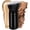 Angled Top Kabuki Brush, variant on Makeup Brush, Retractable Kabuki Brush Foundation Brush for Blush, Bronzer, Buffing, Liquid, Cream