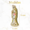 thumbnail image 3 of Santa Muerte Dorada 30 Cm Vestida + Libro Dinero Y Negocio, 3 of 9