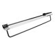 thumbnail image 4 of Bathroom Towel Rack Holder Acrylic Wall Mounted Hanging Storage Shelf with Aluminum Towel Bar for Home Hotel Black, 4 of 5
