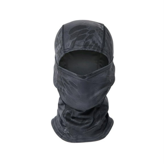 2025-Balaclava Summer Camo Face Mask, Sun Protection Cooling Neck Gaiter Breathable Face Cover Cycling Motorcycle, Camouflage Fishing Hunting Face Cover for Women Men Outdoor Sports F2Y1