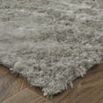 thumbnail image 3 of Feizy Indochine Modern Solid, Gray/Silver, 2' x 3'4" Accent Rug Sheen Fade Resistant Luxury & Glam Design Carpet for Living Dining Bed Room, 3 of 10