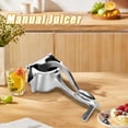 thumbnail image 4 of Fruit Juice Squeezer | Manual Juicer Hand Press, Aluminum Alloy Citrus Press for Orange, Lemon, Lime, Pomegranate, 4 of 7