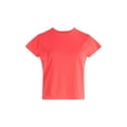 thumbnail image 6 of Free Assembly Women's and Women's Plus Cap Sleeve Tee, Sizes XS-4X, 6 of 7