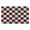 Checkered (101), variant on Deluxe Checkered Bath Mat: Ultra Absorbent, Non-Slip Bathroom Rugs. Machine Washable, Small Indoor Doormat for Shower, Sink & Tub, 20x32in