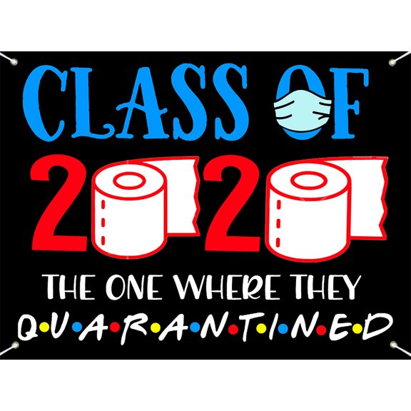 HEQU 2020 Welcome Hanging Graduation Day Decoration For Home Party Wall Door