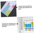 thumbnail image 4 of Soimiss Periodic Table Shower Curtain Stylish And Material For Fresh Bathroom Look, 4 of 8