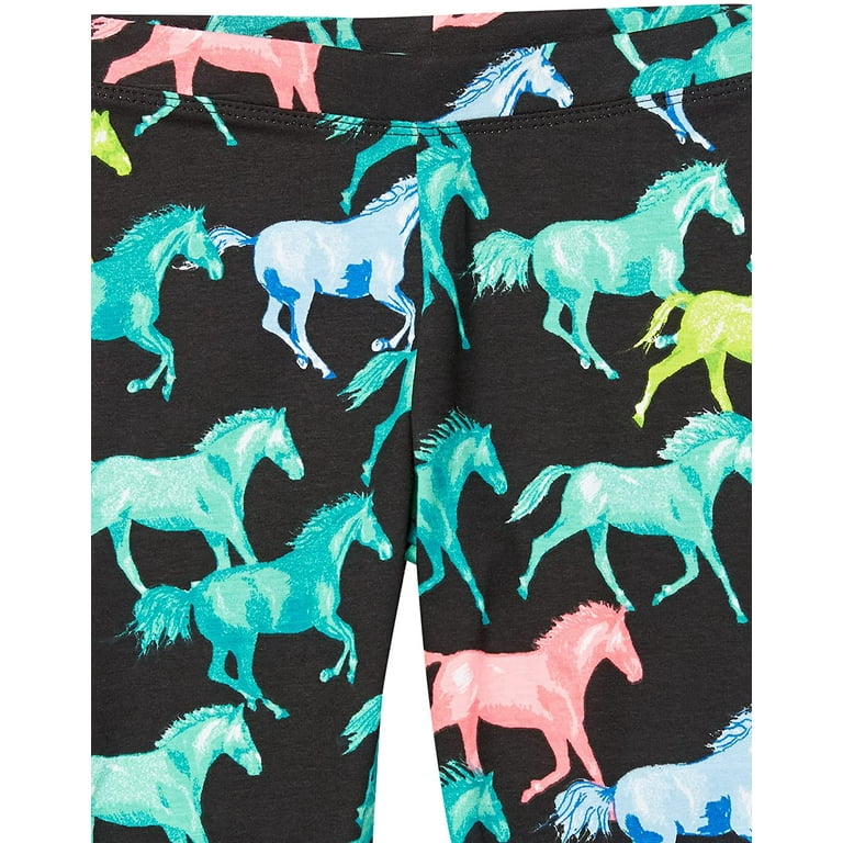 Girls Leggings 4 pack Horses Medium Walmart