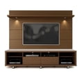 thumbnail image 2 of Manhattan Comfort Cabrini 2.2 Series 85" Support de Télévision et Panneau en Brun, 2 of 2