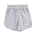 thumbnail image 3 of SROBPTY Toddler Girls Summer Shorts Solid Soft Breathable Pants for 6M-3Y, 3 of 5