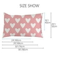 thumbnail image 2 of Valentine's Day Heart Pillow Covers, Modern Farmhouse Anniversary Valentine Decorative, Lumbar Throw Pillows Cushion Case Decorations for Couch, 2 of 6