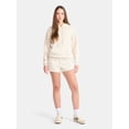 thumbnail image 2 of No Boundaries Essential Fleece Hoodie, Women's Sizes XXS-XXL, 2 of 5