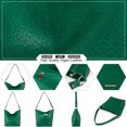 thumbnail image 6 of Montana West Hobo Bags for Women Vegan Leather Shoulder Purses and Handbags, Green, 6 of 10