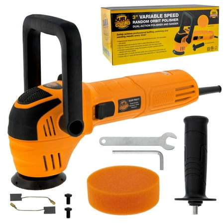 

Dura-Gold Heavy Duty 3 Random Orbit Dual-Action Polisher Buffer Sander Variable Speed 2000 to 5500 OPM Professional High-Performance 750 Watts 1 Buffing Polishing Pad Car Auto Paint Detailing