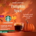 thumbnail image 3 of Starbucks Pumpkin Spice Flavored Coffee, Nespresso Pods for Vertuo Machines, 8 Capsules 3.52 oz, 3 of 7