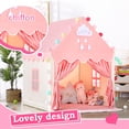 thumbnail image 3 of Play Tent SISTICKER Fairy Princess Castle para niños con tapete, 3 of 7