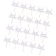 thumbnail image 1 of 20pcs Topper de Torta de Pastelería Forma de Merry Christmas Centerpieces de Pastel Decoración de Cupcake de Fiesta de Navidad Sunnimix Cake Topper, 1 of 8