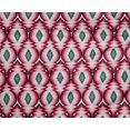 thumbnail image 4 of oneOone Polyester Lycra Fabric Ogee Flame Stitch_Printed Fabric 1 Yard 56 Inch Wide, 4 of 4
